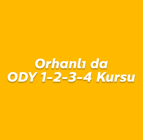 Orhanlı ODY Belgesi